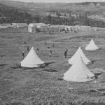 Tent Camp next to Fort Walsh